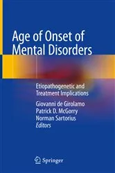 Book cover of Age of Onset of Mental Disorders by Unknown