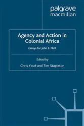 Book cover of Agency and Action in Colonial Africa by C. Youé
