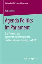 Book cover of Agenda Politics im Parlament by Karina Hohl