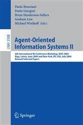 Book cover of Agent-Oriented Information Systems II by Paolo Bresciani