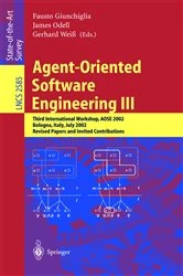 Book cover of Agent-Oriented Software Engineering III by Fausto Giunchiglia