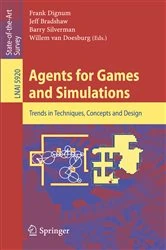 Book cover of Agents for Games and Simulations by Frank Dignum