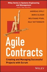Book cover of Agile Contracts by Andreas Opelt