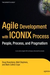 Book cover of Agile Development with ICONIX Process by Don Rosenberg