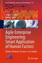 Book cover of Agile Enterprise Engineering: Smart Application of Human Factors by Sergey V. Zykov