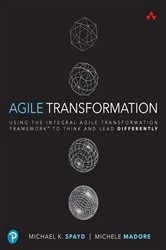 Book cover of Agile Transformation by Michael K. Spayd