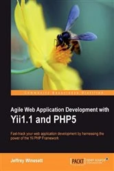 Book cover of Agile Web Application Development with Yii1.1 and PHP5 by Jeffrey Winesett