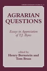 Book cover of Agrarian Questions by Henry Bernstein