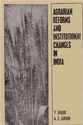 Book cover of Agrarian Reforms And Institutional Changes In India by Unknown