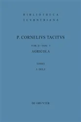 Book cover of Agricola (2nd ed.) by Josef Delz