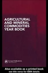 Book cover of Agricultural and Mineral Commodities Year Book by Europa Publications