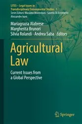 Book cover of Agricultural Law by Mariagrazia Alabrese