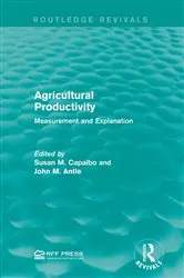 Book cover of Agricultural Productivity by Susan M. Capalbo