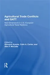 Book cover of Agricultural Trade Conflicts and GATT by Giovanni Anania
