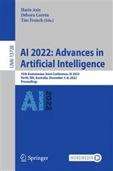 Book cover of AI 2022: Advances in Artificial Intelligence by Haris Aziz