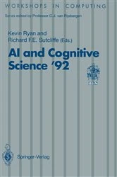 Book cover of AI and Cognitive Science â€™92 by Kevin Ryan