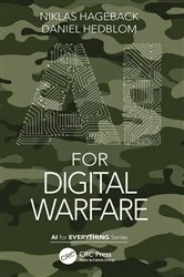 Book cover of AI for Digital Warfare by Niklas Hageback