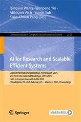 Book cover of AI for Research and Scalable, Efficient Systems by Unknown