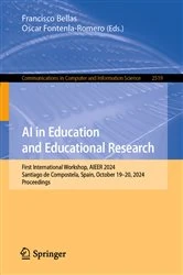 Book cover of AI in Education and Educational Research by Francisco Bellas