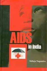 Book cover of AIDS in India by Shilaja Nagendra