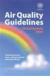 Book cover of Air Quality Guidelines: Global Update 2005. Particulate Matter, Ozone, Nitrogen Dioxide and Sulfur Dioxide by WHO