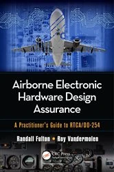 Book cover of Airborne Electronic Hardware Design Assurance by Randall Fulton