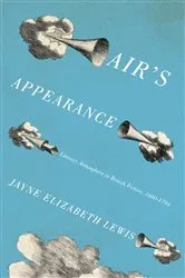 Book cover of Air's Appearance by Jayne Elizabeth Lewis