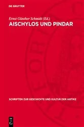 Book cover of Aischylos und Pindar by Ernst Günther Schmidt