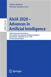 Book cover of AIxIA 2020 – Advances in Artificial Intelligence by Matteo Baldoni