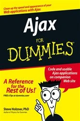 Book cover of Ajax For Dummies by Steve Holzner