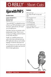 Book cover of Ajax with PHP 5 by Andrew G. Curioso
