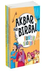 Book cover of Akbar And Birbal Funny Stories Set by . Wonder House Books