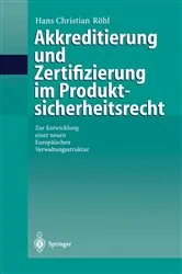 Book cover of Akkreditierung und Zertifizierung im Produktsicherheitsrecht by Unknown