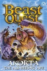 Book cover of Akorta the All-Seeing Ape by Adam Blade