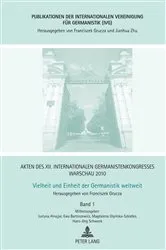 Book cover of Akten des XII. Internationalen Germanistenkongresses Warschau 2010 by Franciszek Grucza