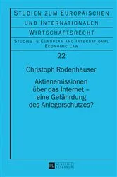 Book cover of Aktienemissionen ueber das Internet – eine Gefaehrdung des Anlegerschutzes? by Unknown