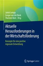 Book cover of Aktuelle Herausforderungen in der Wirtschaftsförderung by Jakob Lempp