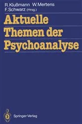 Book cover of Aktuelle Themen der Psychoanalyse by Rudolf KluÃŸmann