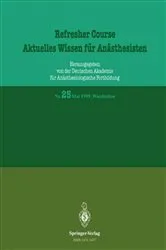 Book cover of Aktuelles Wissen für Anästhesisten by R. Purschke