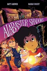 Book cover of Alabaster Shadows by Matt Gardner