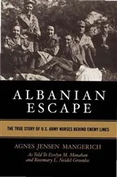 Book cover of Albanian Escape by Agnes Jensen Mangerich