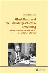 Book cover of Albert Drach und die Literaturgeschichtsschreibung by Herbert Scheschy