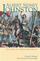 Book cover of Albert Sidney Johnston by Charles P. Roland