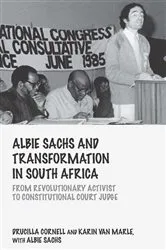 Book cover of Albie Sachs and Transformation in South Africa by Drucilla Cornell