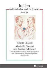 Book cover of Alcide De Gasperi und Konrad Adenauer by Luigi Vittorio Ferraris
