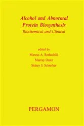 Book cover of Alcohol and Abnormal Protein Biosynthesis by Unknown