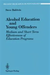 Book cover of Alcohol Education and Young Offenders by Steve Baldwin