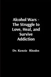 Book cover of Alcohol Wars - The Struggle to Love, Heal, and Survive Addiction by Dr. Kenzie Rhodes