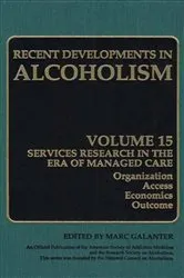 Book cover of Alcoholism by Marc Galanter