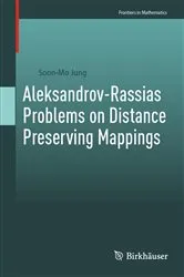 Book cover of Aleksandrov-Rassias Problems on Distance Preserving Mappings by Unknown